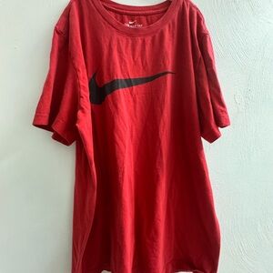 Nike Red Short Sleeve Men's Tee